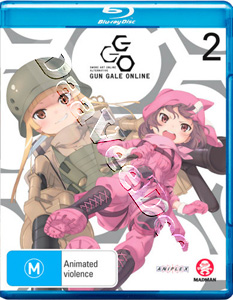 Sword Art Online Alternative: Gun Gale Online |Part 2 Eps 7-12 |   Blu-Ray